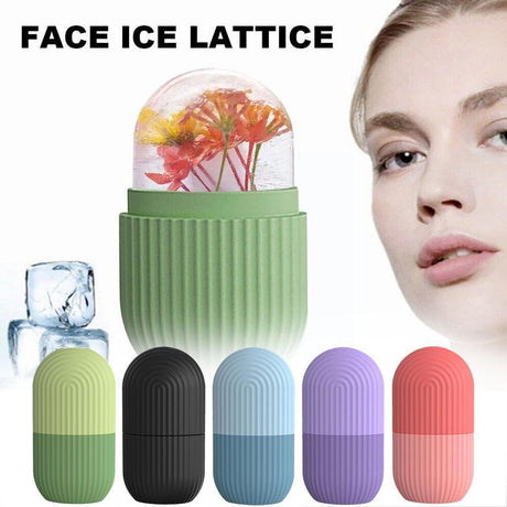 Multi beneficial Silicone Face Ice Mold