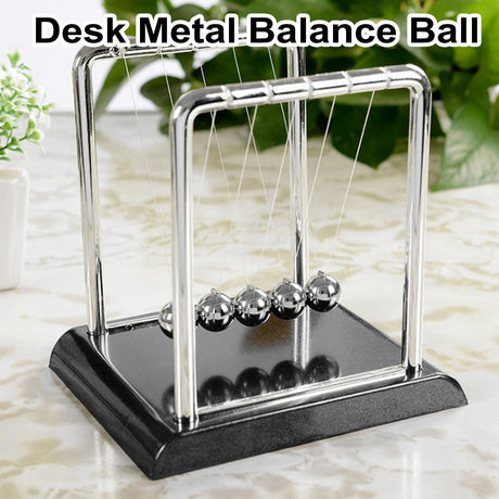 Newtons Cradle Steel Ball Physics Pendulum