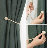 Magic Hooked Curtain Straps