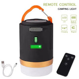 Remote Control Emergency Camping Light & Charger