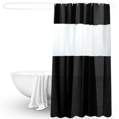 Translucent & Waterproof Shower Partition Curtain