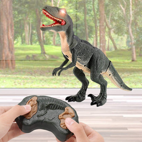 Remote Control Walking Velociraptor Dinosaur