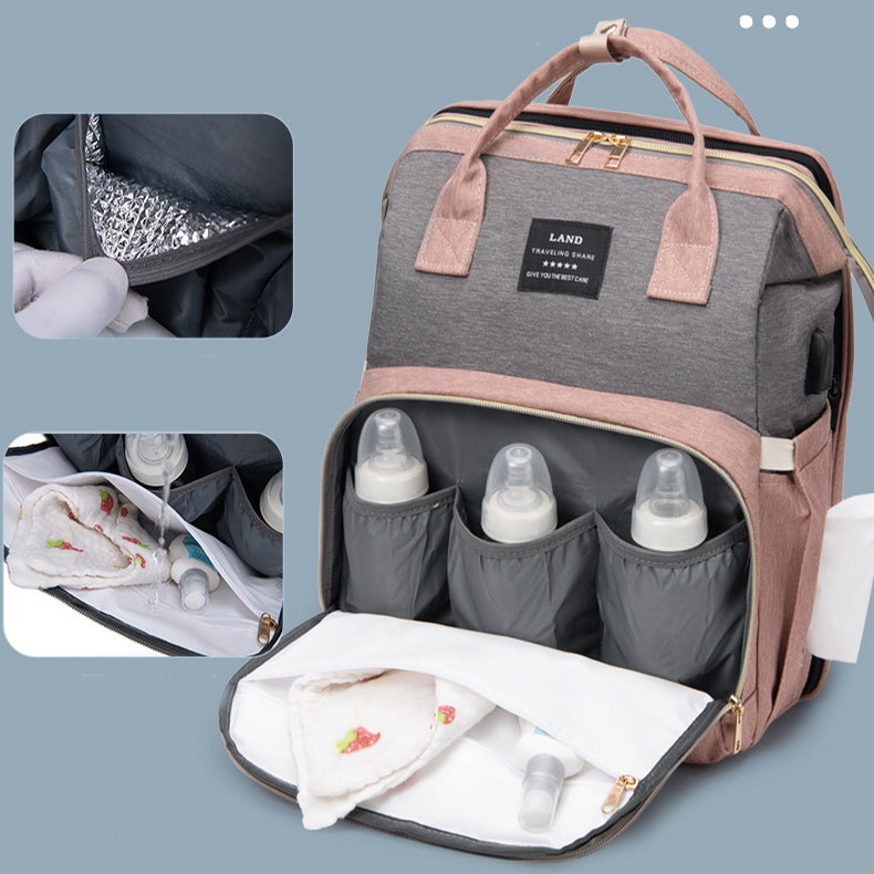 New Mommy Baby Crib Backpack