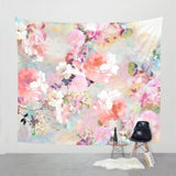 Love Of A Flower Wall Tapestry