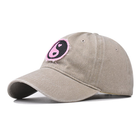 YingYang Washed & Embroidered Cap