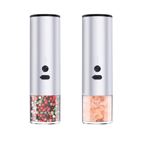 Rechargeable Salt And Pepper Grinder With LED