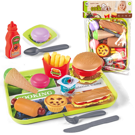 Children's Western Tableware Toy Set