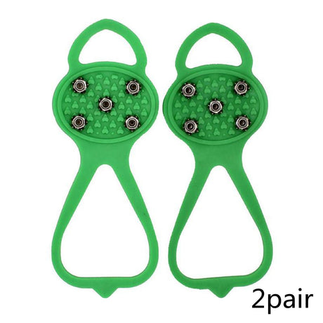 5 Teeth Ice Gripper For Shoes