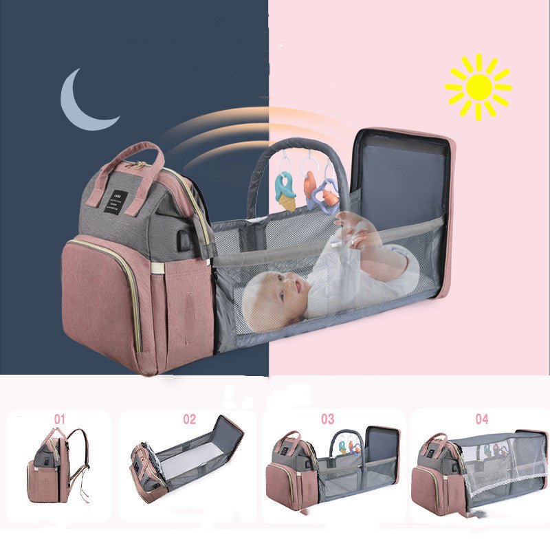 New Mommy Baby Crib Backpack