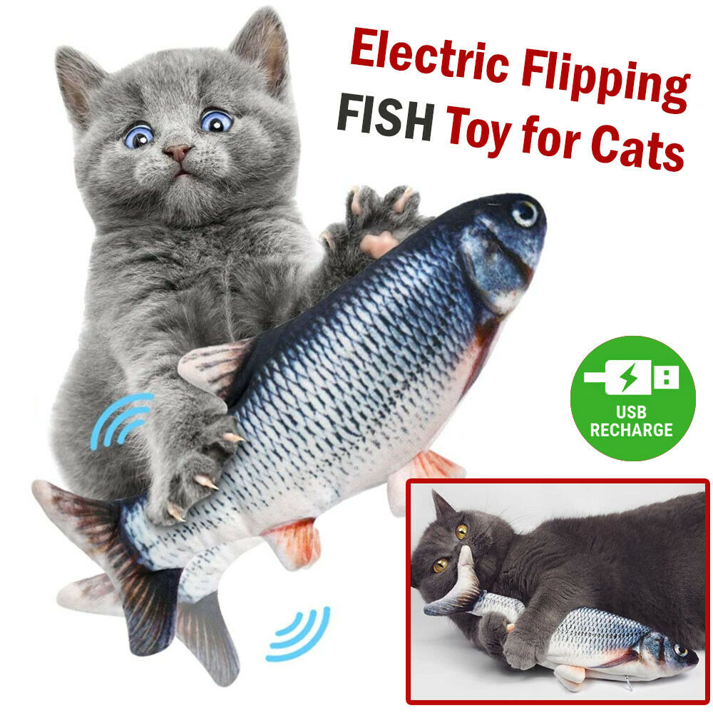 Electric Fish Kicker Cat Toy