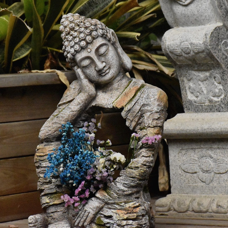 Zen Buddha Flower Pot