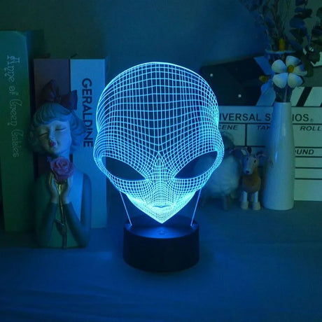 Pop~eyed 3D Alien Desk Light