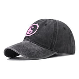 YingYang Washed & Embroidered Cap