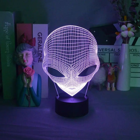 Pop~eyed 3D Alien Desk Light