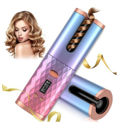 Portable & Rechargeable Automatic Rotating Hair Curler