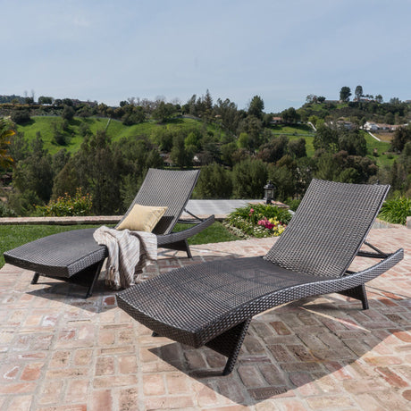 Outdoor Leisure Rattan Deck Chair